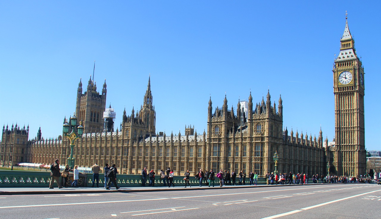 Największe atrakcje w Londynie  - Bige Ben