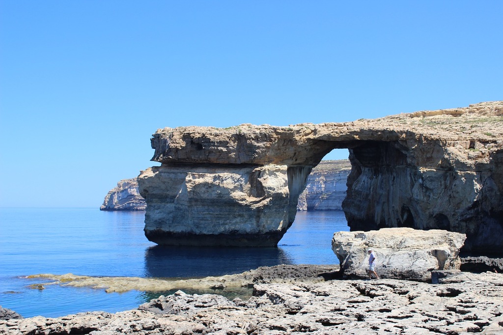 Słynne lazurowe oko na Gozo Malta